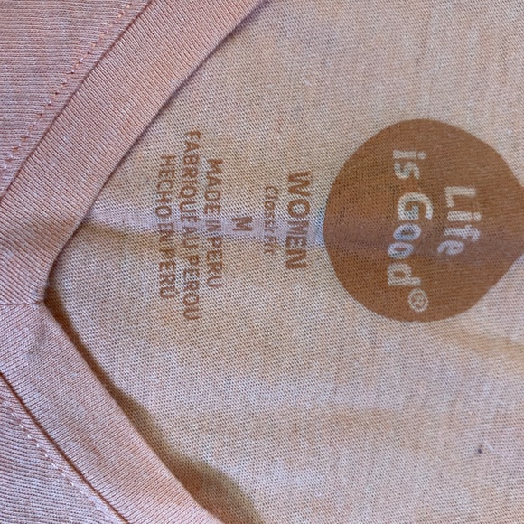 Life is good tee shirt women's - Picture 2 of 4